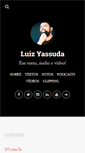 Mobile Screenshot of luizyassuda.com